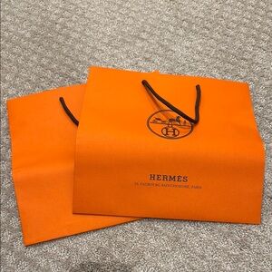 HERMES EMPTY GIFT BAG
